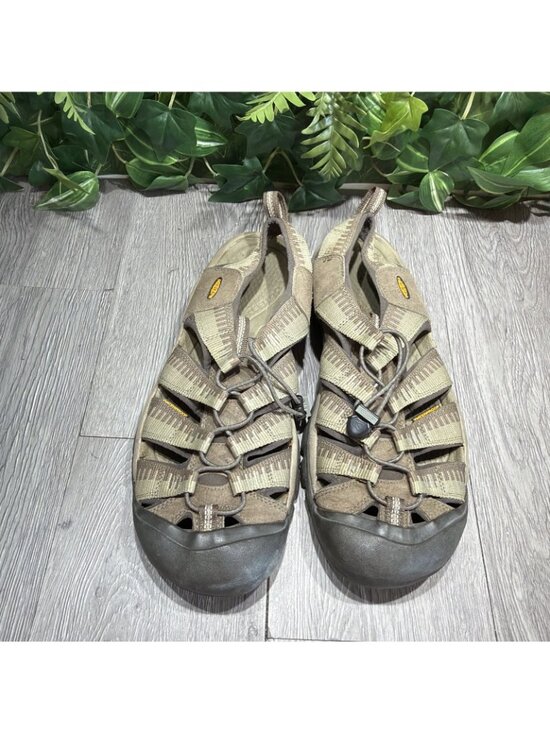 Keen Newport H2 Adjustable Outdoor Waterproof  Sandal Mens Size 11.5 Army Green main image 8
